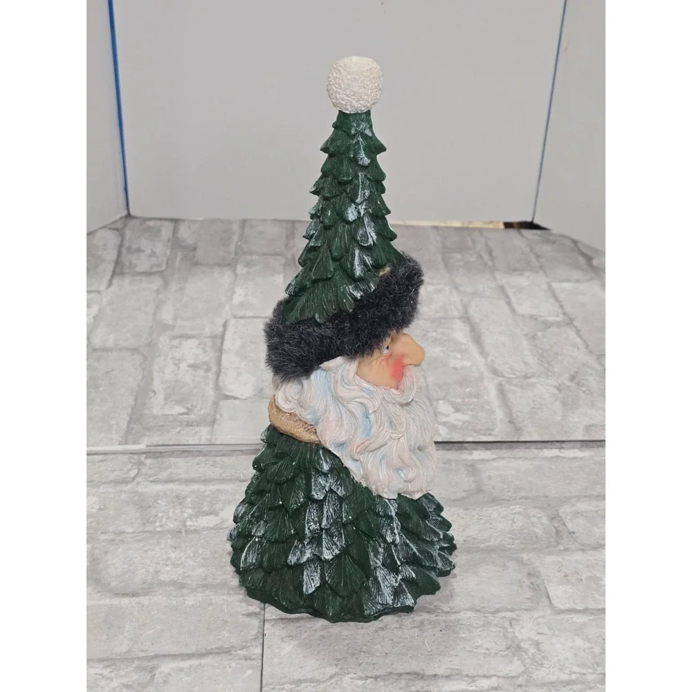 Vtg Christmas Santa Face Pine Tree Father Christmas Tabletop‎ Centerpiece 13